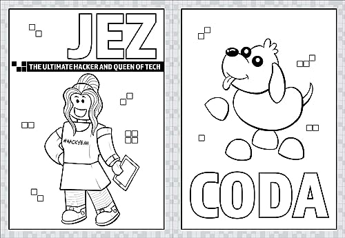 Diary of a Roblox Pro: Ultimate Colouring Book