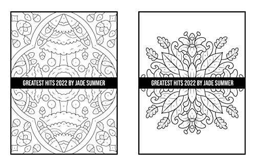 Greatest Hits: An Adult Coloring Book with the 100 Best Pages from the Jade Summer Collection