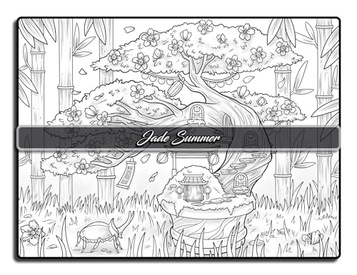 Fairy Homes Coloring Book: For Adults with Fantasy Designs for Fun and Relaxation