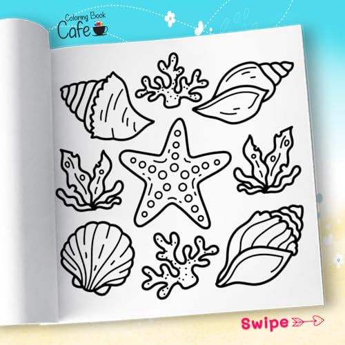 Cozy Summer: Bold & Easy Coloring Book for Adults and Teens Featuring Fun Summer Designs for Stress Relief and Relaxation (Bold and Easy Coloring Books)