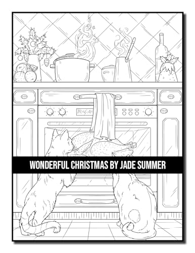 Wonderful Christmas: An Adult Coloring Book with Charming Christmas Scenes and Winter Holiday Fun (Christmas Coloring Books)