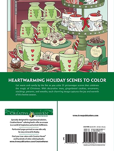 Creative Haven Cozy Christmas Coloring Book (Adult Coloring Books: Christmas)