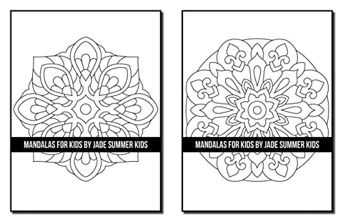 Mandala Coloring Book: For Kids with Fun, Easy, and Relaxing Mandalas for Boys and Girls