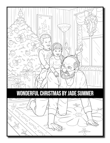 Wonderful Christmas: An Adult Coloring Book with Charming Christmas Scenes and Winter Holiday Fun (Christmas Coloring Books)
