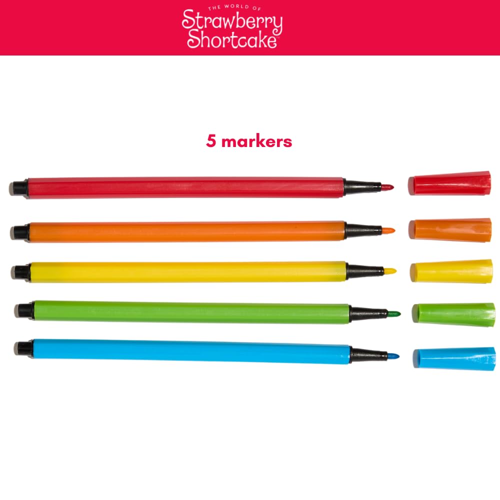 Minecraft Sketchbook Set, 5 Washable Markers, Spiral Bound, 86 Blank Pages