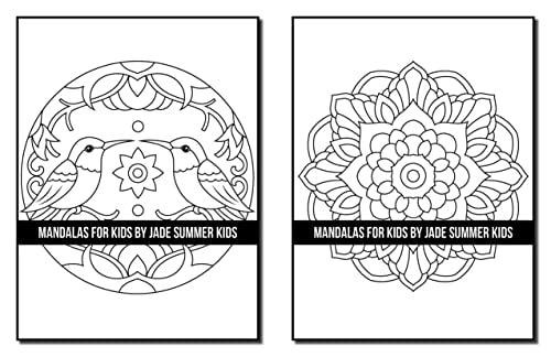 Mandala Coloring Book: For Kids with Fun, Easy, and Relaxing Mandalas for Boys and Girls