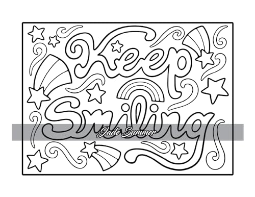 Simple Coloring Book: Easy, Bold, and Large Print Designs for Adults, Teens, Seniors, and Beginners (Easy Coloring Books)