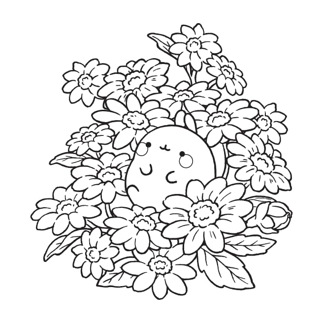 Molang - Cosy coloriages