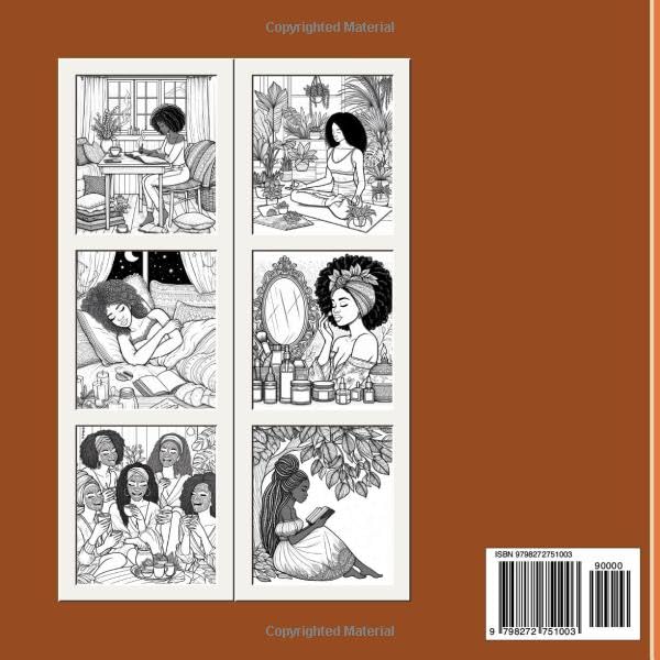 Black Women: Self-Love & Self-Care Coloring Book