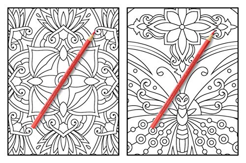 100 Magical Patterns: An Adult Coloring Book with Fun, Easy, and Relaxing Coloring Pages
