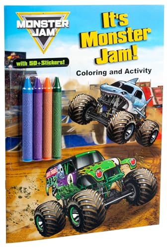 Monster Jam: It's Monster Jam! (Color & Activity with Crayons)