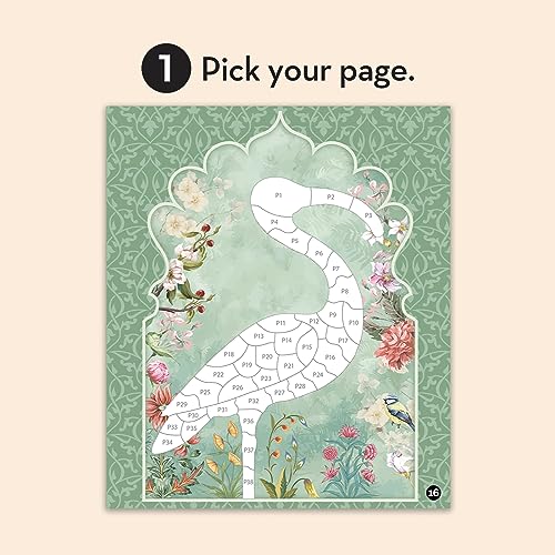 Brain Games - Sticker by Number - Vintage: Birds (28 Images to Sticker)