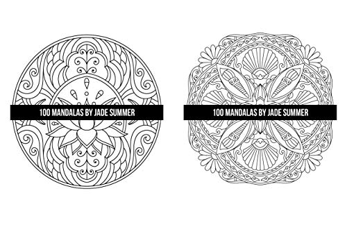 Mandala Coloring Book: For Adults with 100 Magical Mandalas