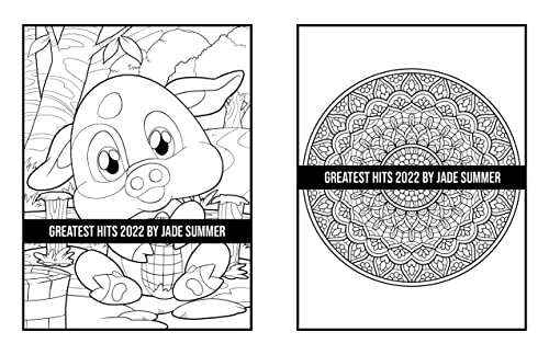 Greatest Hits: An Adult Coloring Book with the 100 Best Pages from the Jade Summer Collection