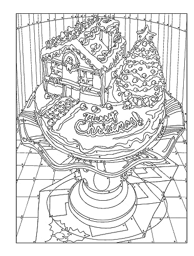 Creative Haven Christmas Color by Number (Adult Coloring Books: Christmas)