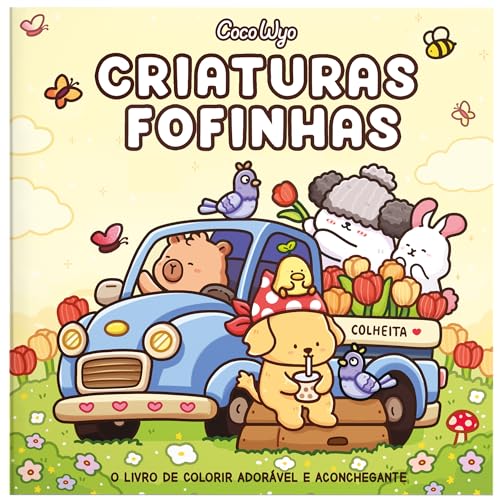 CRIATURAS FOFINHAS (COZY CUTIES) – LIVRO DE COLORIR COCO WYO