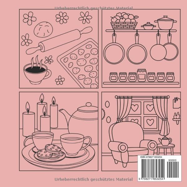 Hygge Place: Willkommen an deinem hyggeligen Lieblingsort.Mit 58 liebevollen Motiven zum Entspannen, Abschalten und Wohlfühlen ein. Genieße Momente ... beim Ausmalen die Kraft der Achtsamkeit