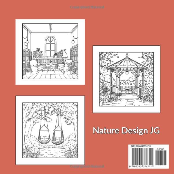 Cozy Places Coloring Book for Adults: Spaces full of warmth for your well-being