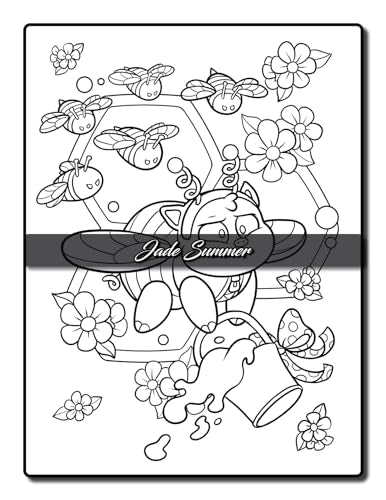 Tiny Animals Coloring Book: For Adults with Hilarious Scenes for Fun and Relaxation (Cute Animal Coloring Books)