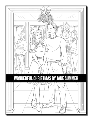 Wonderful Christmas: An Adult Coloring Book with Charming Christmas Scenes and Winter Holiday Fun (Christmas Coloring Books)