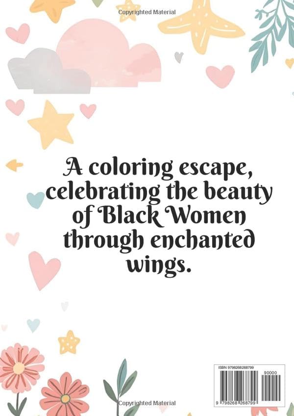 Black Girl Magic Fairies: A Coloring Journey of Melanin, Magic, and Self-care