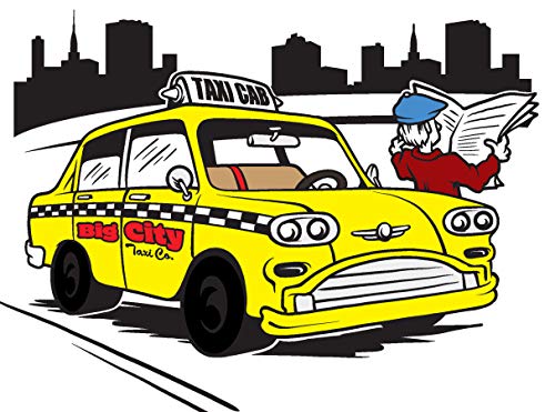 Things That Go Coloring Book: Cars, Trucks, Planes, Trains and More! (Dover Planes Trains Automobiles Coloring)