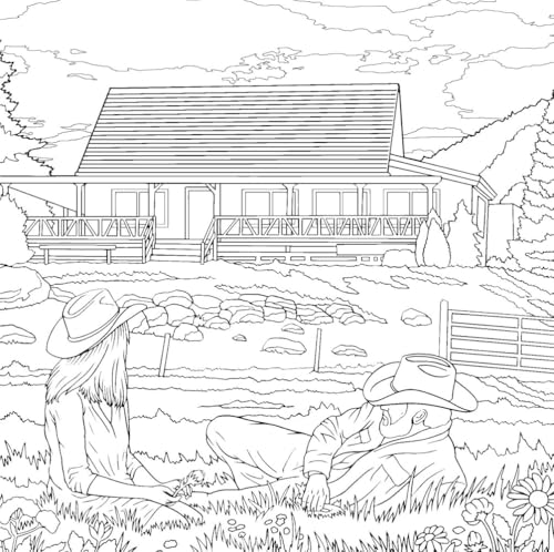 The Unofficial Yellowstone Coloring Book (Dover Adult Coloring Books)