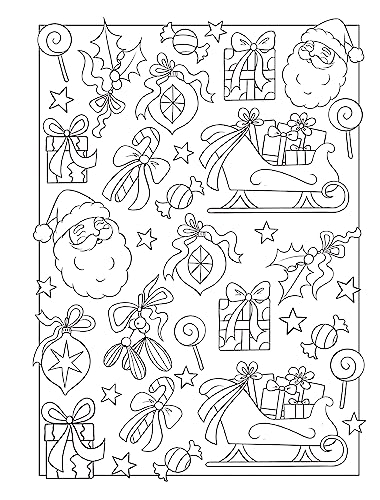 Creative Haven Christmas Cheer Coloring Book (Adult Coloring Books: Christmas)