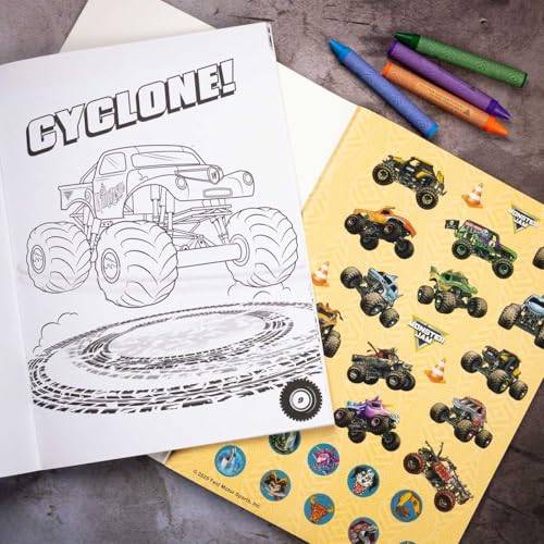 Monster Jam: It's Monster Jam! (Color & Activity with Crayons)