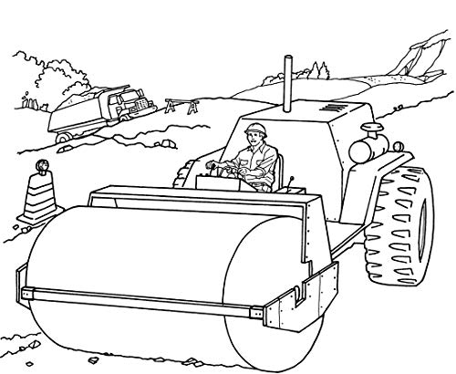 Trucks Coloring Book (Dover Planes Trains Automobiles Coloring)