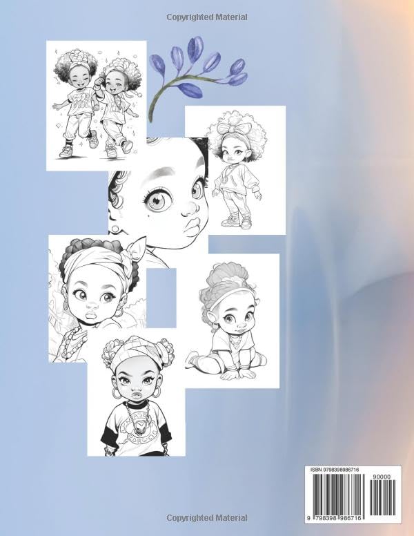 Black Girls Magic Coloring Book: Perfect coloring book for children, kids, girls, toddlers, women, teens