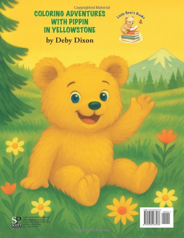 Coloring Adventures With Pippin In Yellowstone