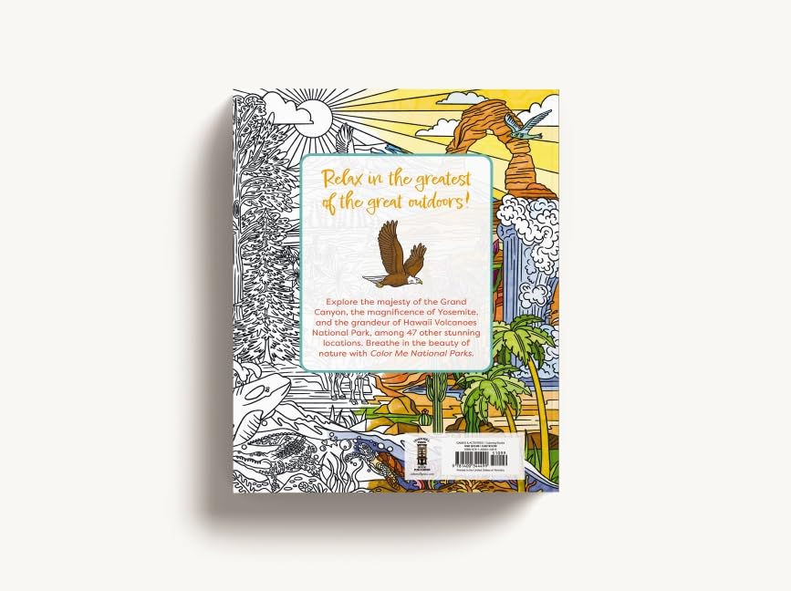 Color Me National Parks: An Adventurous Coloring Book (Color Me Coloring Books)