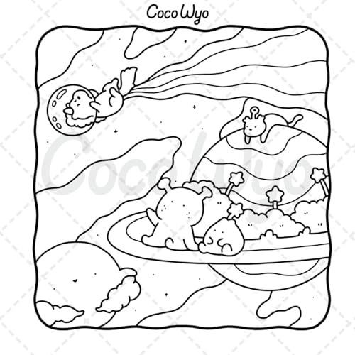 Lala Friends: Coloring Book for Adults and Teens Featuring Dreamy Characters in Imagined Worlds (Cozy & Cute Coloring)