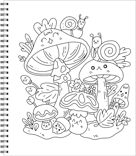 Simple and Sweet Coloring Book: Cute Forest
