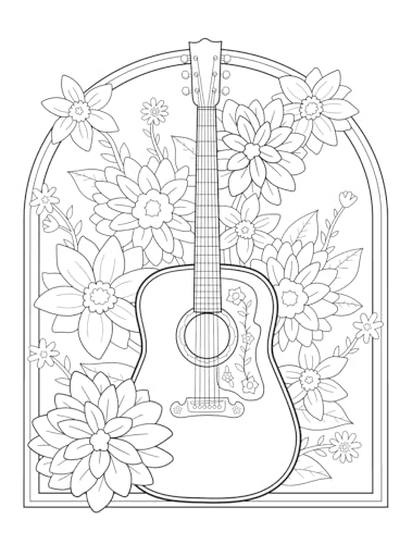 Western Romance: A Coloring & Sticker Book (Dover Adult Coloring Books)