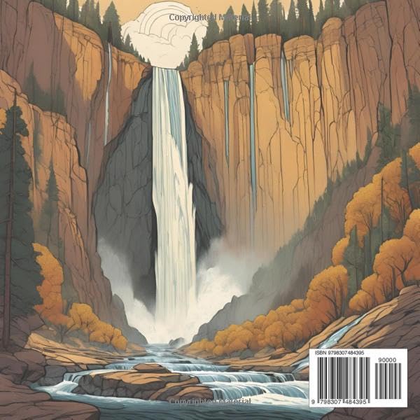 Yellowstone Wildlife: Adult Coloring Book for Nature Enthusiasts and Stress Relief: Explore the Beauty of Yellowstone's Animals Through Intricate Designs and Calming Art