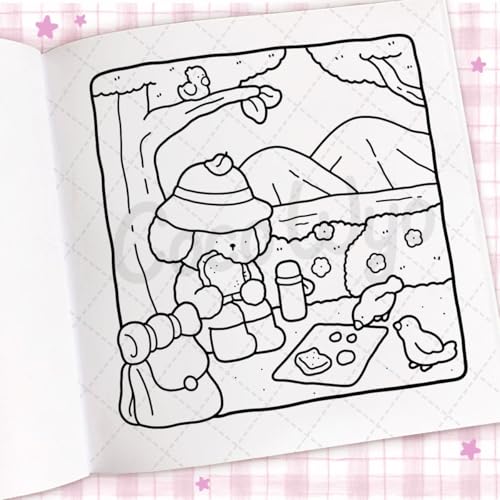 Cozy Days: Coloring Book for Adults and Kids (Cozy Spaces Coloring)