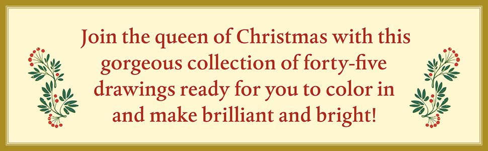 Debbie Macomber's Very Merry Christmas Coloring Book: An Adult Coloring Book