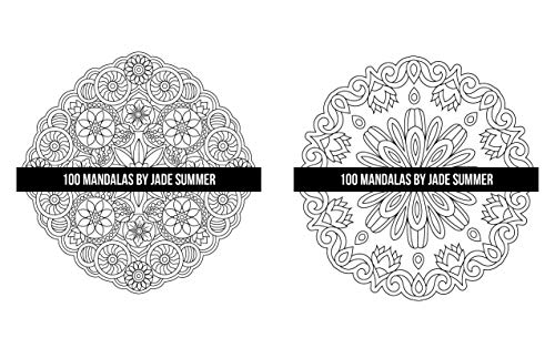 Mandala Coloring Book: For Adults with 100 Magical Mandalas
