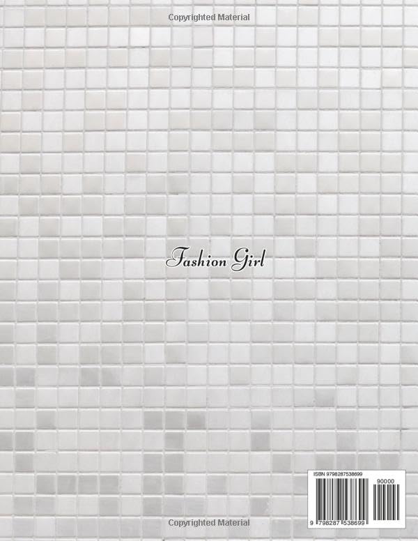 Fashion Girl: 70's fashion : Coloring book for adults to feel like a designer and color 70's fashion