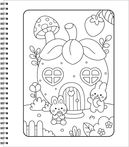 Simple and Sweet Coloring Book: Cute Forest