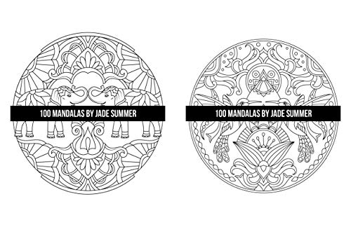 Mandala Coloring Book: For Adults with 100 Magical Mandalas