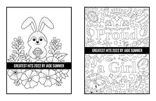 Greatest Hits: An Adult Coloring Book with the 100 Best Pages from the Jade Summer Collection