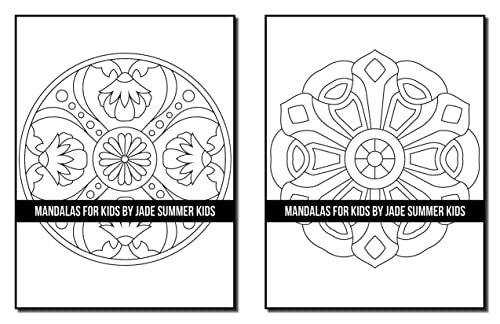 Mandala Coloring Book: For Kids with Fun, Easy, and Relaxing Mandalas for Boys and Girls
