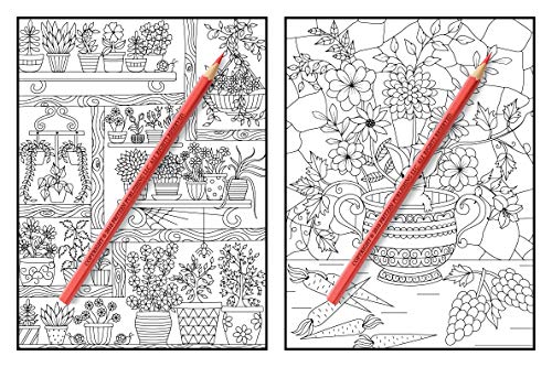 Magical Forest: An Adult Coloring Book with Enchanted Forest Animals, Cute Fantasy Scenes, and Beautiful Flower Designs for Relaxation