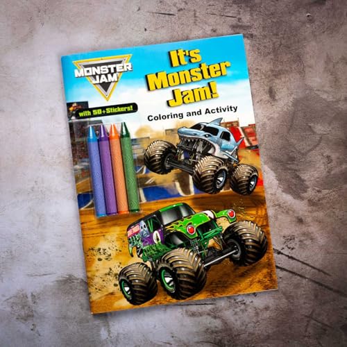 Monster Jam: It's Monster Jam! (Color & Activity with Crayons)