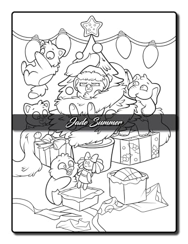 Tiny Animals Coloring Book: For Adults with Hilarious Scenes for Fun and Relaxation (Cute Animal Coloring Books)