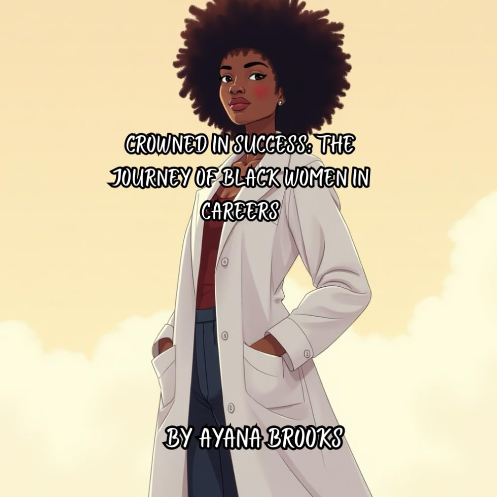 Crowned in Success: The Journey of Black Women in Careers: Mindfulness and relaxing coloring book for black women