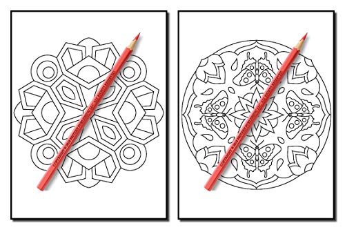 Mandalas for Beginners: An Adult Coloring Book with Fun, Easy, and Relaxing Coloring Pages (Easy Coloring Books)
